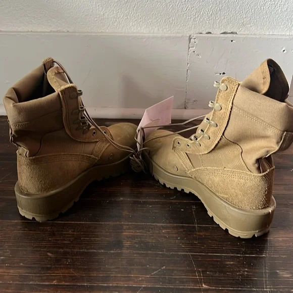 NWT Army Combat Boots Hot Weather Coyote Brown 8R - Picture 4 of 4